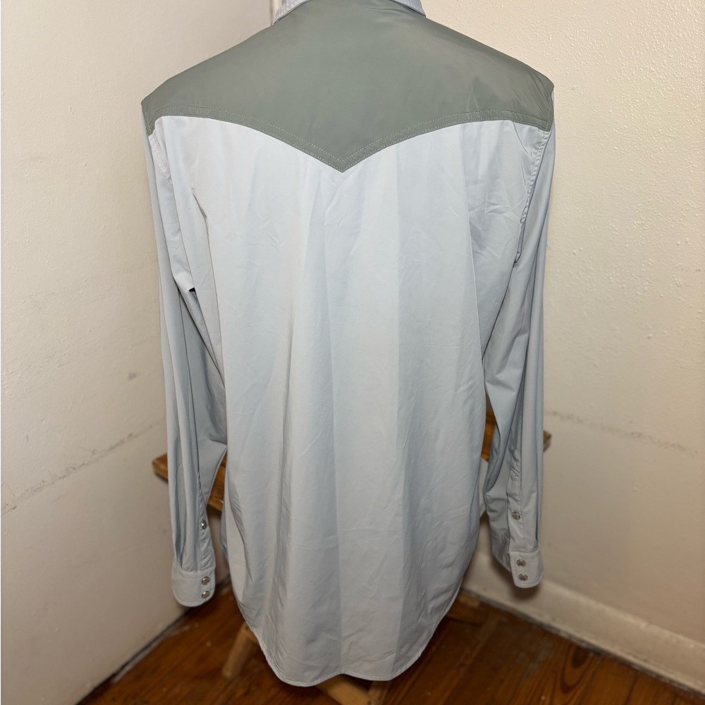 Diamond Cross Ranch Western Button Down Cowboy Shirt - Picture 6 of 11